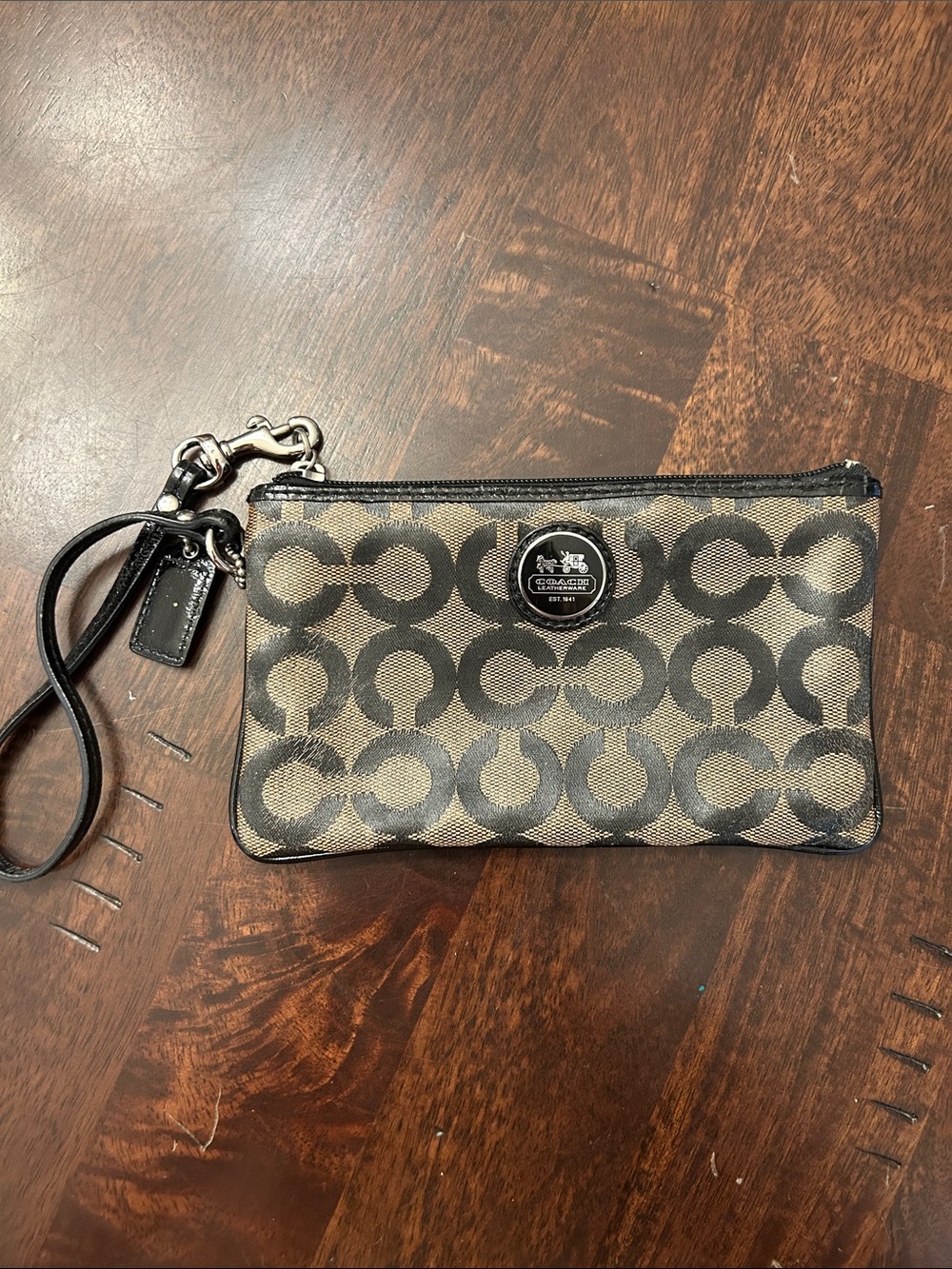 Coach wristlet